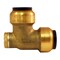 Apollo 3/4 in. Brass Push-To-Connect 90-Degree Elbow with Drain/Vent FSBE34V - alternate 8
